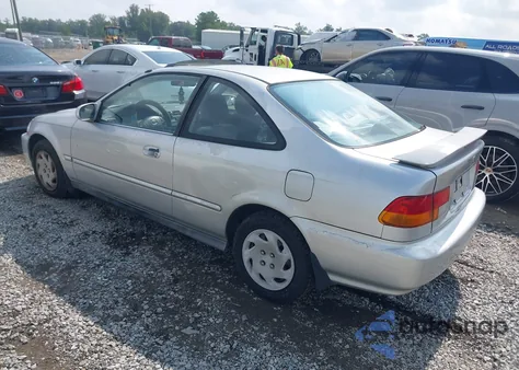1996 Honda Civic Ex from USA, damaged, VIN 1HGEJ8245TL071457